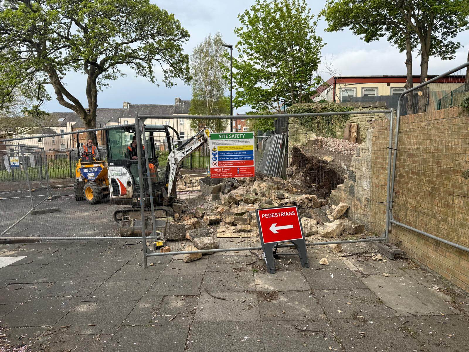 Japanese Knotweed Excavation in Newcastle upon tyne